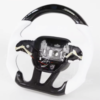 Volant intelligent LED personnalisé de luxe adapté aux Dodge Charger Challenger Hellcat Durango SRT 2015+ en fibre de carbone véritable