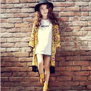 Manteau de pluie et coupe-vent jetable pour filles, longueur genou, pour achats en ligne - Product Image 2