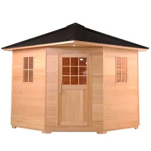 Canadian hemlock Home Relax Far Infrared Ceramic Heating Sauna