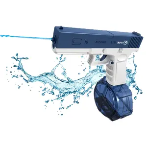 Wholesale Outdoor Summer Kids Plastic Power Automatic Electric Water Gun Toy