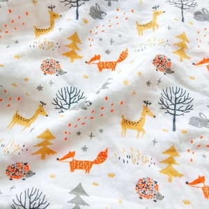 Envoltura para Bebé con Estampado Animal, Algodón Puro de Doble Capa, Tela Delgada para Envolver en Verano, Sábana para Recién Nacido, Toalla de Baño, Manta - Product Image 3