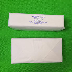 Gaze stérile hémostatique en coton, tampon en gaze de toilette, 4x4 5cm 10x10 cm - Product Image 2