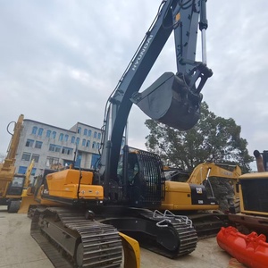 Excavatrice Hyundai 305LC-9T d'occasion, 30 tonnes, 95% neuve, prix bas, équipement d'origine en stock, moteur, boîte de vitesses, PLC, roulement, pompe - Product Image 5