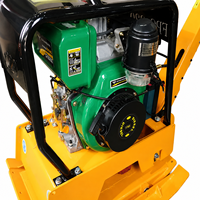 Compacteur à plaques réversible FPC-330 de 220 kg et 34 kN en gros