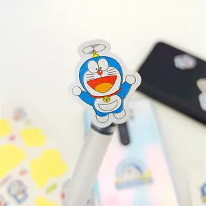 Beliebte japanische Animation dekorative Aufkleber Doraemon Cartoon Dekorationen Aufkleber für Handy Handset Handy Gepäck