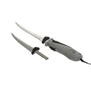 OEM/ODM miglior coltello da intaglio ricaricabile coltello da filetto elettrico in acciaio inossidabile per filetto di pesce fresco