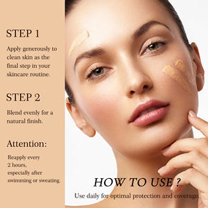 Protezione solare minerale SPF <span class=keywords><strong>50</strong></span> + <span class=keywords><strong>crema</strong></span> solare per la pelle sensibile - Product Image 5