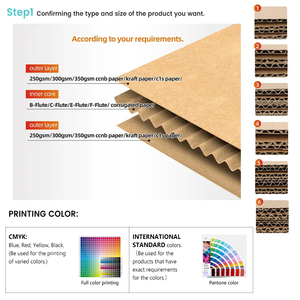 Bán buôn tùy chỉnh in màu hồng cá nhân đăng ký bưu phẩm vận chuyển hộp giấy gửi thư quà tặng bao bì các tông hộp bưu phẩm - Product Image 4