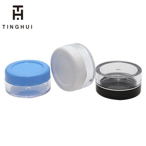 กระปุกพลาสติกใสสำหรับเครื่องสำอางขนาด 2 กรัม/3 กรัม/5 กรัม/10 กรัม/15 กรัม/20 กรัม  ขวดตัวอย่างใส่ครีมอายแชโดว์ ลิปบาล์ม - Product Image 3