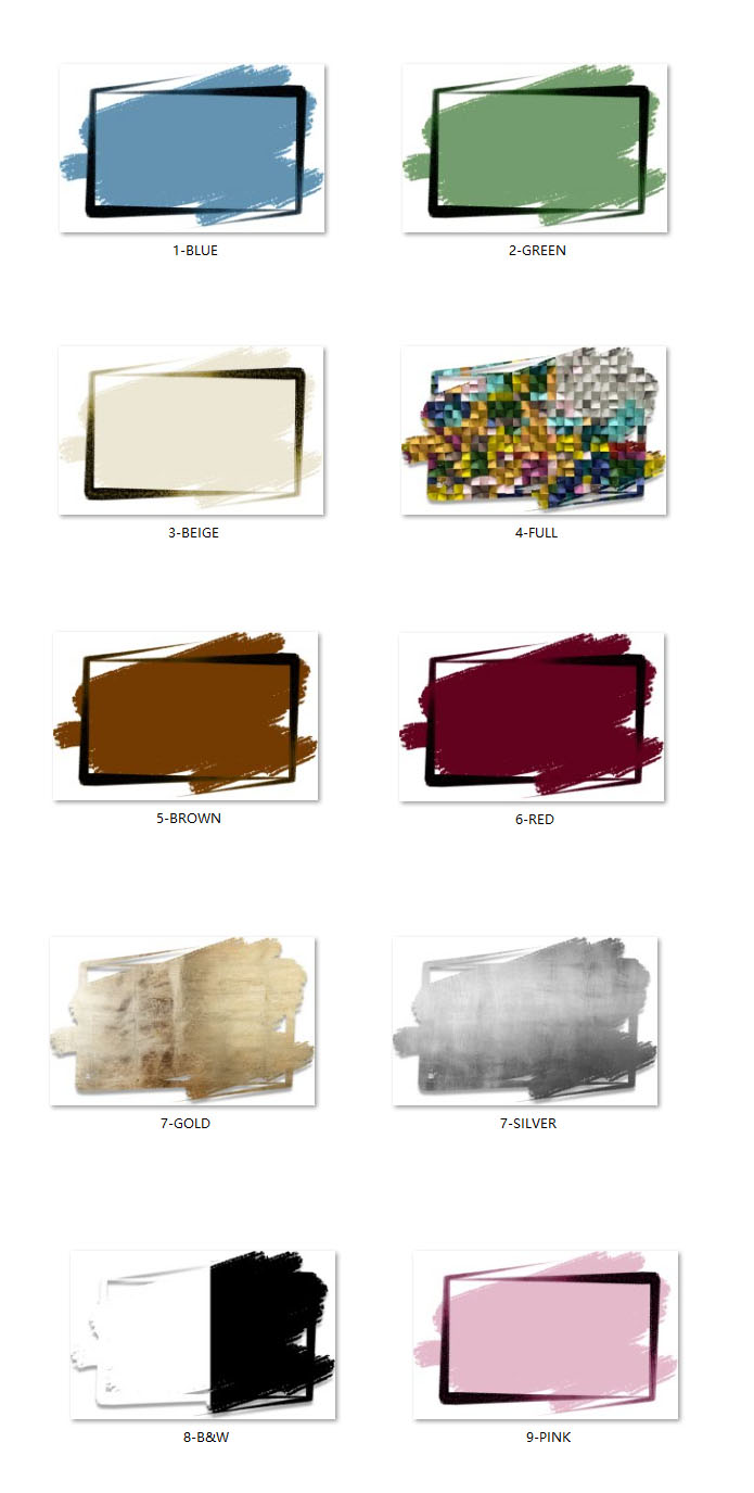 Tonalità di colore piena, brillante