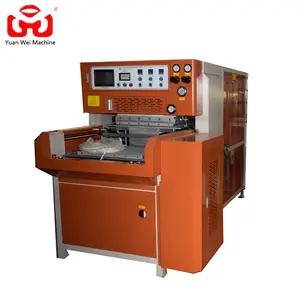 Folding high frequency synchronous fusing machine