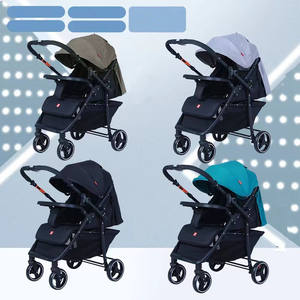 عربة أطفال محمولة قابلة للطي خفيفة الوزن من نوع STR43 ، قابلة للطي ولطيفة ، تغلق السيارة باليد وبنقرة واحدة ، حاملة أطفال مع مقعد - Product Image 6