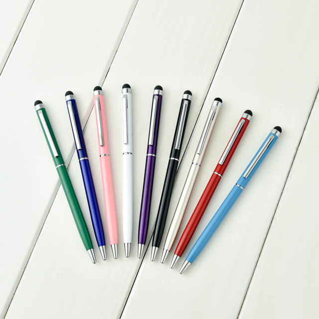 Wholesale Xiao Gaoshi Model 103 Multi-Color Metal Swivel Ballpoint Capacitive Tablet with Laser Engraving for iPad Touch