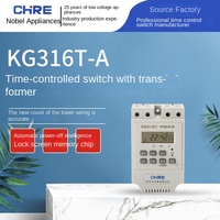 Sakelar Timer Daya Tinggi 60A 220V Model KG316T 60A 220V untuk Peralatan Rumah Tangga Dapat Menangani Daya 6000W