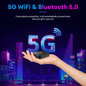 Autoradio portable 2-en-1 sans fil CarPlay Android avec WiFi et Bluetooth intégrés, dongle filaire pour voiture, boîte AI, mini adaptateur - Product Image 5