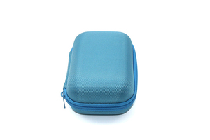 Étui à lunettes personnalisé bleu clair, confortable, durable, résistant aux chocs, en matériau EVA, sac pour Airpods, livraison rapide - Product Image 6