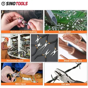 Multifunctional Mini Micro Wire Cutters Needle Nose Side Cutting Plier Set 5