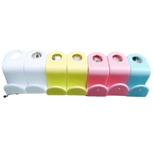 Clothing Organizer <b>Hooks</b> With Stackable Design <b>For</b> Wardrobe Storage And Clothes <b>Hanging</b> In White Pink Blue Green Colors - Product Image 5