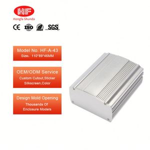 Aluminum Extrusion Profil Gehuse Box Metal Electrical Control Case Custom Industrial Anodized Profile Electronic Switch Box - Product Image 1