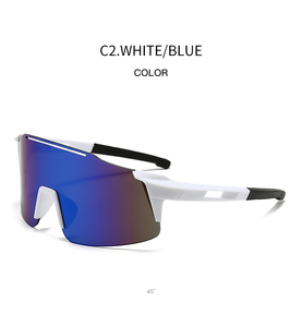 Neue Großhandel Männer Frauen Sport brille Radfahren Sonnenschutz Mode Angeln Sonnenschutz Fahrrad Outdoor Custom ized Logo Sonnenbrille - Product Image 4