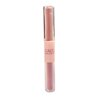 Brillo de Labios Doble Punta al Por Mayor Maquillaje de Alta Calidad Translúcido Efecto Agua Baja Saturación Resistente al Agua Barro Labial Lápiz Labial