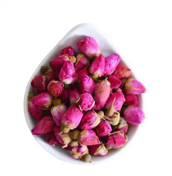 Factory price herbal loose leaf flower tea dried red rose buds tea