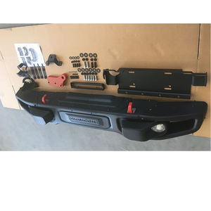 Lantsun J087 Bullbar สำหรับรถจี๊ป,สำหรับ Wrangler Jk กันชนหน้า10th ปีกันชนเหล็กปิดถนน - Product Image 5