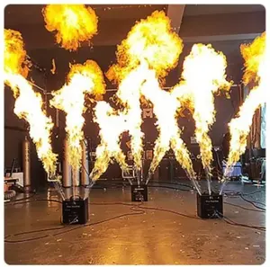 Professional Audio Video Lighting Machine Outdoor Indoor Flame Stage Fire Effects DJ DMX Fire Thrower Professional Audio Video