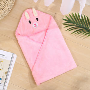 Asciugamano da Bagno Morbido Personalizzabile per Neonati, <span class=keywords><strong>Poncho</strong></span> da Spiaggia Ecologico per Bambini, Coperta con Cappuccio per Bambini - Product Image 3