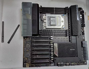 PRO WS WRX80E-SAGE SE WIFI II DDR4 E ATX Server Motherboard Used - Product Image 5