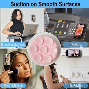 Dính Silicone hút cốc điện thoại chủ với grip lịch thi đấu hút pad không trượt đứng ngón tay Vòng chủ Ổ cắm điện thoại griptok - Product Image 3