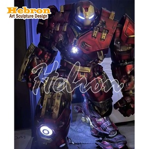 Vente flash - Décoration d'intérieur - Sculpture en résine - Film Marvel - <span class=keywords><strong>Super</strong></span>-héros - Iron Man 1/4 - Figurine d'action Iron Man MK44 - Product Image 1