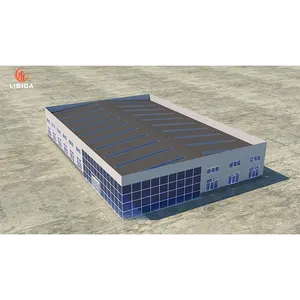 Cheap Modern Construction Steel Structure Frame Prefabricated Modular Commercial Buildings Prefab House Warehouse