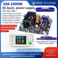 Modul Catu Daya Teratur DC CNC XY8030S yang Dapat Diatur, Tegangan Konstan Arus Konstan 80V/30A/2400W, Peningkatan Generasi Ketiga