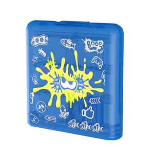 กล่องเก็บการ์ดเกมสำหรับ Nintendo <span class=keywords><strong>SWITCH</strong></span> <span class=keywords><strong>2</strong></span>เคสใส่การ์ดเกม <span class=keywords><strong>Splatoon</strong></span> Spider Design 12ช่อง - Product Image 6