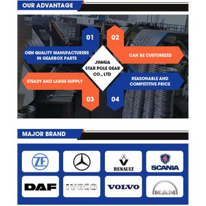 Conjunto de transmisión de sincronizador Howo directo de fábrica, accesorio de caja de cambios Dongfeng J6 en Stock para uso en camiones - Product Image 5