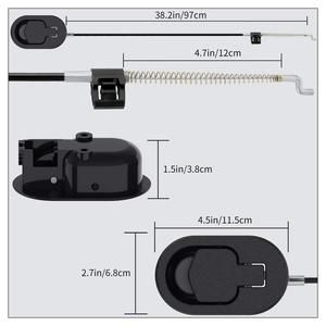 REGAL Tay Cầm Ghế Tựa Kim Loại Thay Thế Với Dây Cáp Phù Hợp Với Cơ Chế Ghế Tựa Phụ Kiện Ghế <span class=keywords><strong>Sofa</strong></span> Ghế <span class=keywords><strong>Sofa</strong></span> Đồ Nội Thất Ghế - Product Image 3