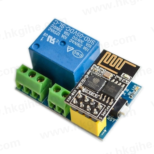 hot sell ESP8266 ESP-01S 5V Relay Things Smart Home Remote Control Switch Phone APP ESP01 ESP-01 Wireless WIFI Module
