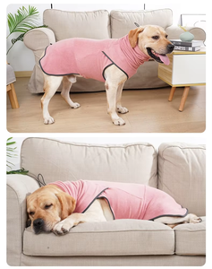 Hot Selling Luxus High Collar Design Atmungsaktive und verstellbare verdickte Double Layer Pet Dog Anzug Weste - Product Image 4