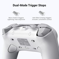 Manette de jeu GameSir Tarantula Pro Steam avec joystick à effet Hall TMR, taux de polling de 1000 Hz, manette de jeu filaire