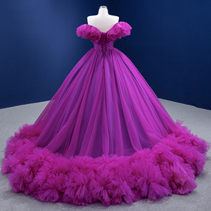 Robes de soirée de luxe Rsm67520 2022, robes de bal à épaules dénudées, robes de soirée Dubai - Product Image 5
