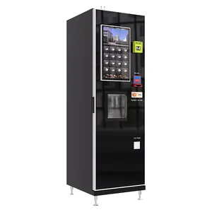 Recipiente automático de chá, máquina automática de venda de café com cartão de dinheiro