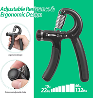 Empuñaduras de gimnasio ajustables para hombres y mujeres 5 a 60 Kg Fitness Trainer Ejercicio Fortalecedor Power Builder Count