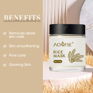 Wholesale Products in Bulk Vegan Organic <strong>Clay</strong> <strong>Face</strong> <strong>Mask</strong> Deep Cleansing Oil Control Rice <strong>Mask</strong> Brightening Rice <strong>Face</strong> <strong>Mask</strong> - Product Image 4
