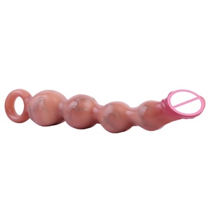 Juguete Sexual con Diseño Único, Tapón Anal con Cuentas Vibratorias, Dildo Anal de Silicona para Mujeres y Hombres - Product Image 6
