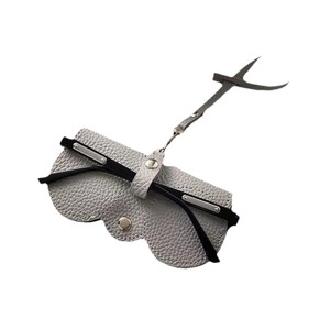 Portable PU Eyeglasses <b>Case</b> Irregular Shape Dust Proof Multi Color Travel <b>Glasses</b> Bag - Product Image 5