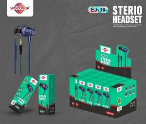 Cuffie stereo in-ear con struttura in plastica e metallo per l'ascolto della musica - Product Image 3