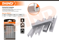 94369-94374 Hot Sale OEM 4mm 6mm 8mm 10mm 12mm 14mm Galvanized Iron Industrial Staples