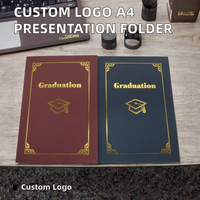 Carpetas de Presentación Personalizadas con Logotipo de Empresa, para Introducción de Productos Empresariales, Impresión Digital en Papel A4, Opacas, para Documentos