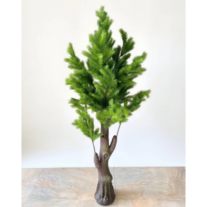 ต้นสนเทียมสำหรับตกแต่งงานแต่งงานต้นไม้เทียมสารหน่วงไฟ OEM & ODM - Product Image 5